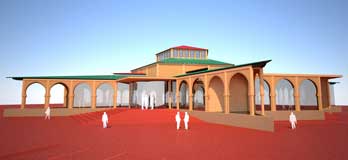 ARCHITEKTURVISUALISIERUNG - CASINO MAROKKO