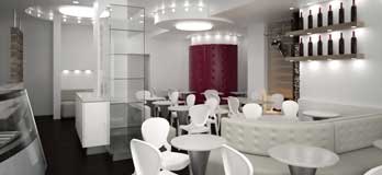 ARCHITEKTURVISUALISIERUNG - EISCAFÉ SALZBURG