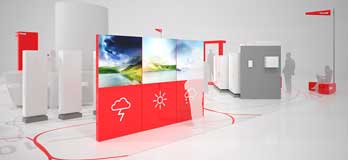 VISUALISIERUNG MESSESTAND - HOVAL